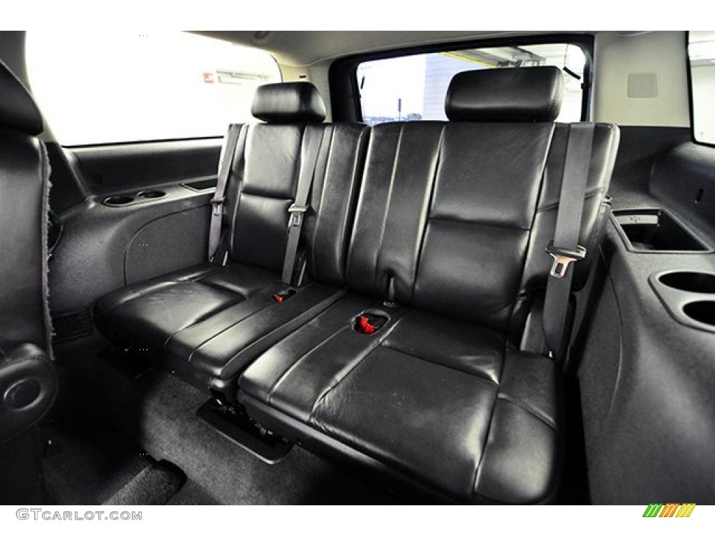 Ebony Interior 2008 Cadillac Escalade ESV AWD Photo #39538269