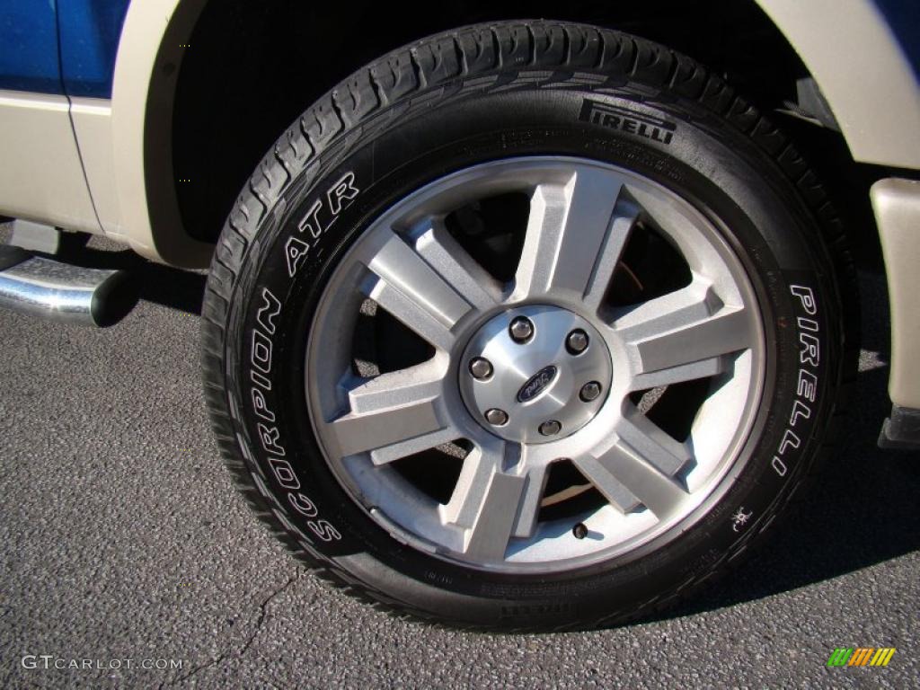 2008 Ford F150 Lariat SuperCrew 4x4 Wheel Photo #39538682