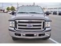 2005 Dark Shadow Grey Metallic Ford F250 Super Duty Lariat Crew Cab 4x4  photo #2