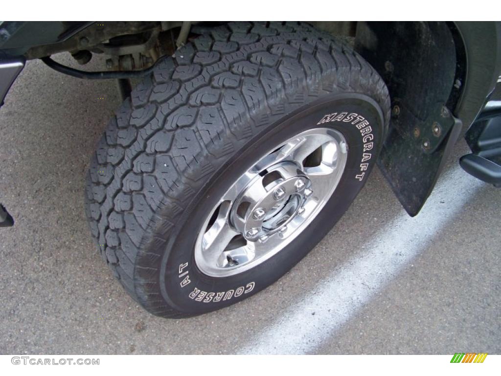 2005 F250 Super Duty Lariat Crew Cab 4x4 - Dark Shadow Grey Metallic / Medium Flint photo #10