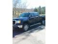 2011 Midnight Blue Metallic GMC Sierra 2500HD SLE Crew Cab 4x4  photo #7