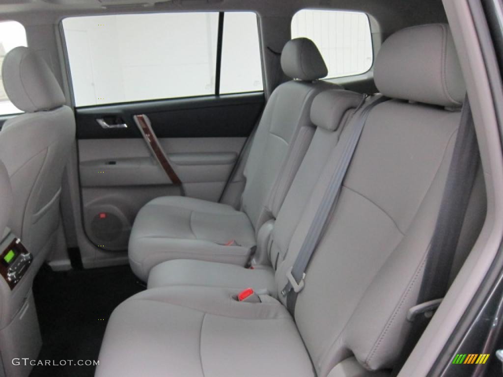 Ash Interior 2011 Toyota Highlander Limited 4WD Photo #39539046