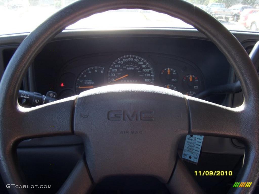 2006 Sierra 1500 SL Crew Cab - Stealth Gray Metallic / Dark Pewter photo #7