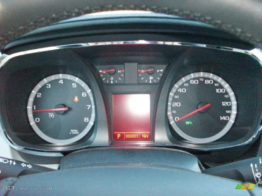 2011 GMC Terrain SLT AWD Gauges Photo #39539402