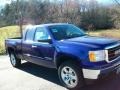Laser Blue - Sierra 1500 SLE Extended Cab 4x4 Photo No. 4
