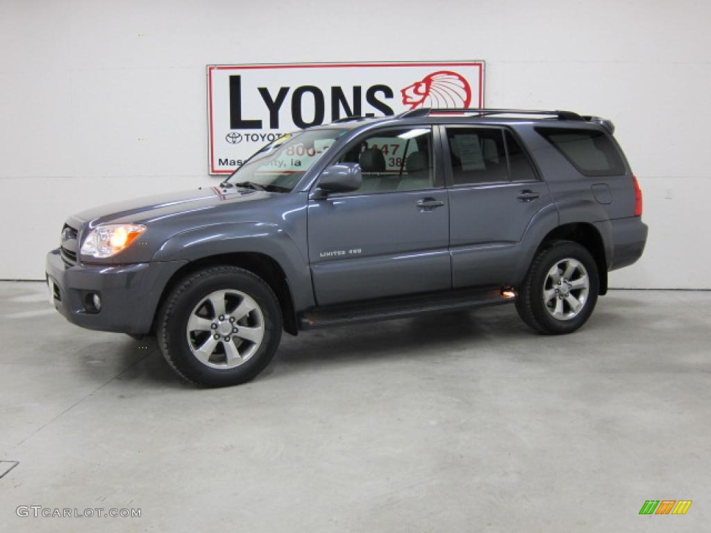 2007 4Runner Limited 4x4 - Galactic Gray Mica / Stone photo #1