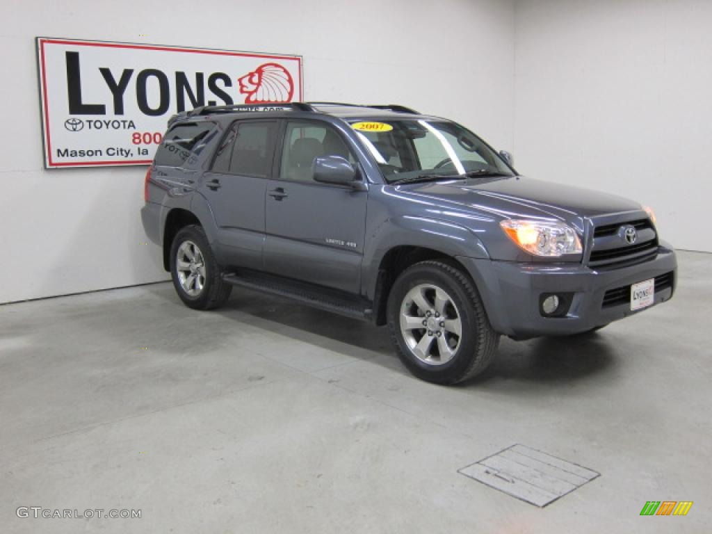 2007 4Runner Limited 4x4 - Galactic Gray Mica / Stone photo #24