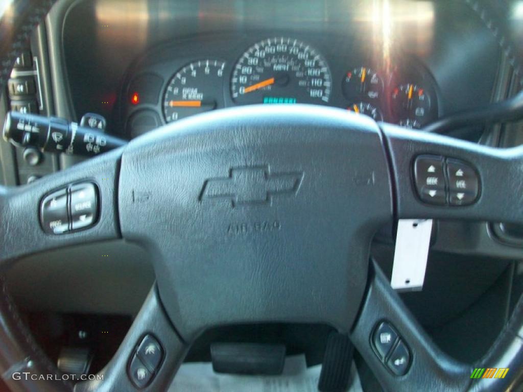 2003 Silverado 1500 Z71 Extended Cab 4x4 - Black / Dark Charcoal photo #14