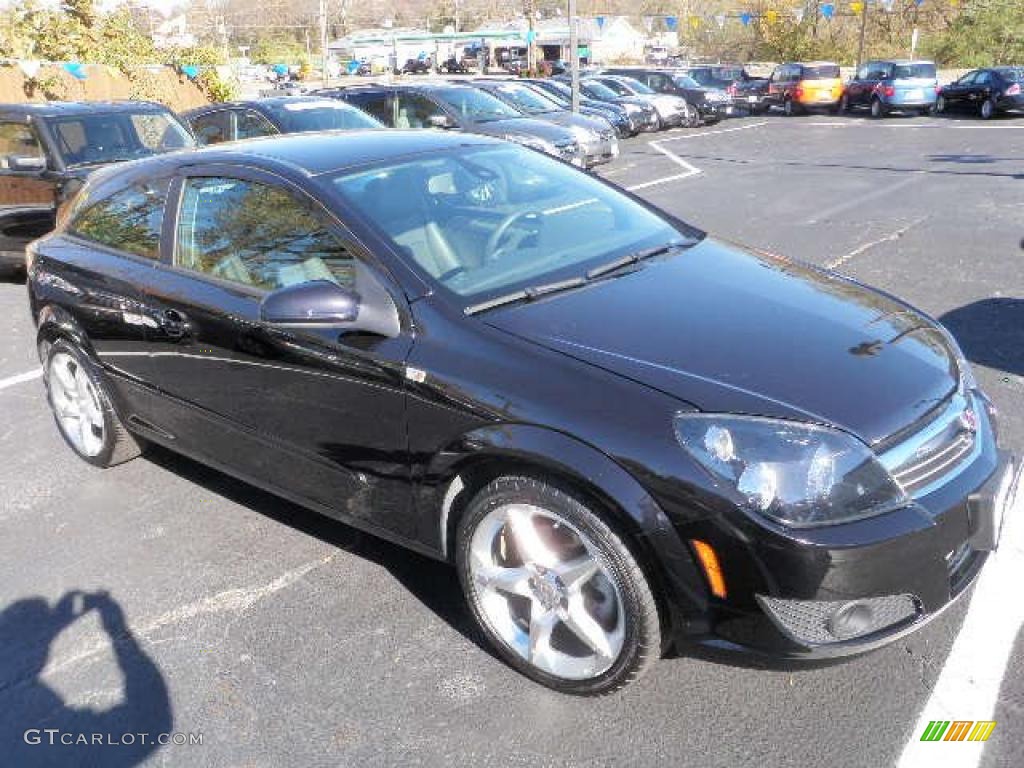2008 Astra XR Coupe - Black Sapphire / Charcoal photo #6