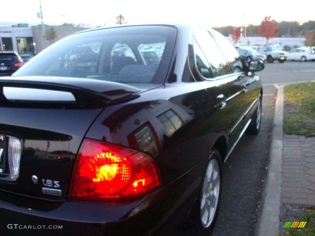 2006 Sentra 1.8 S Special Edition - Blackout / Charcoal photo #15