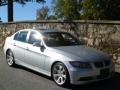 2008 Titanium Silver Metallic BMW 3 Series 335i Sedan  photo #13