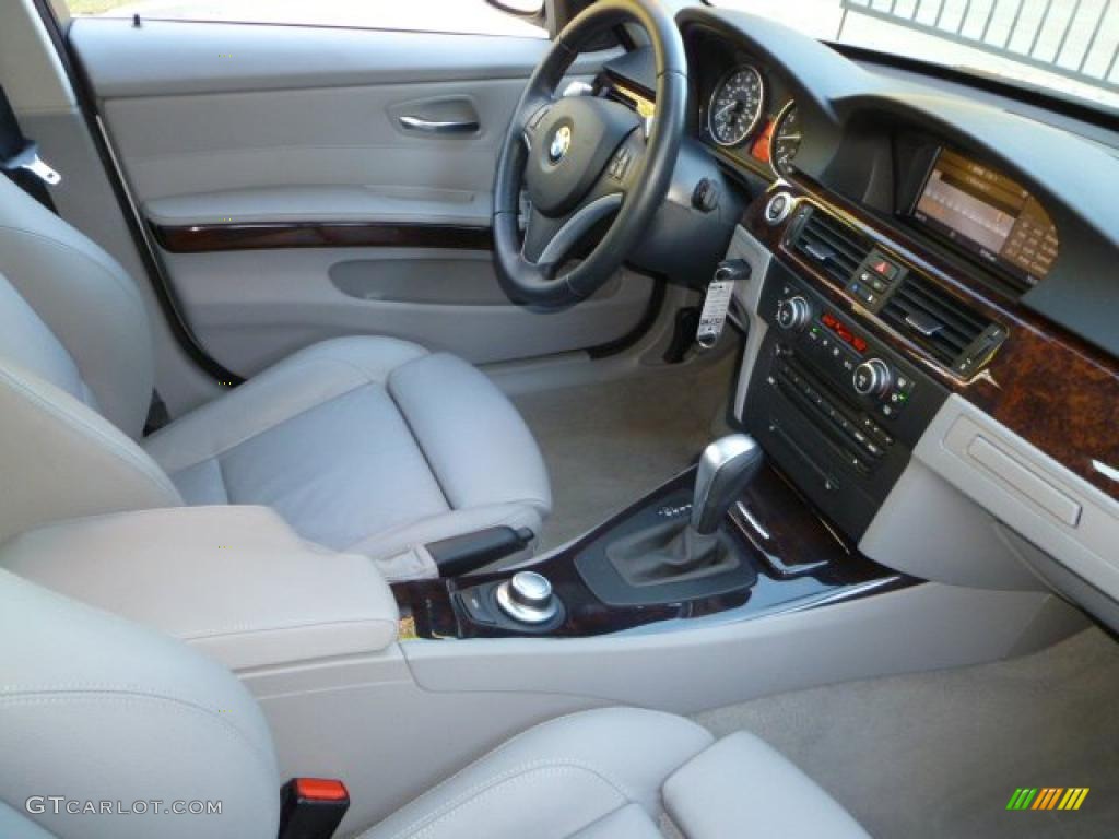 2008 BMW 3 Series 335i Sedan Gray Dashboard Photo #39544086
