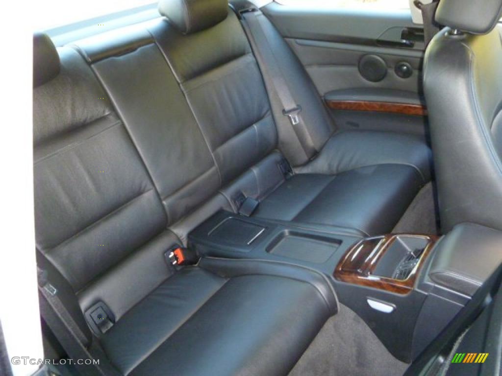 Black Interior 2008 BMW 3 Series 335i Coupe Photo #39544466