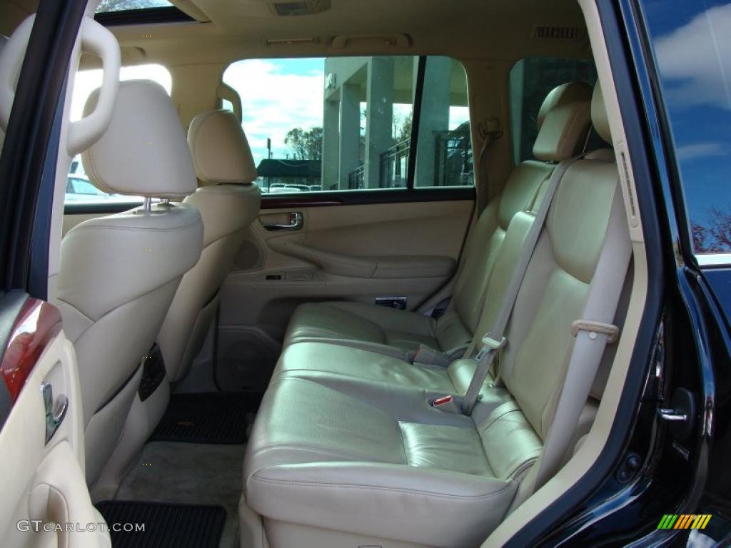 2008 LX 570 - Onyx Black / Cashmere photo #8