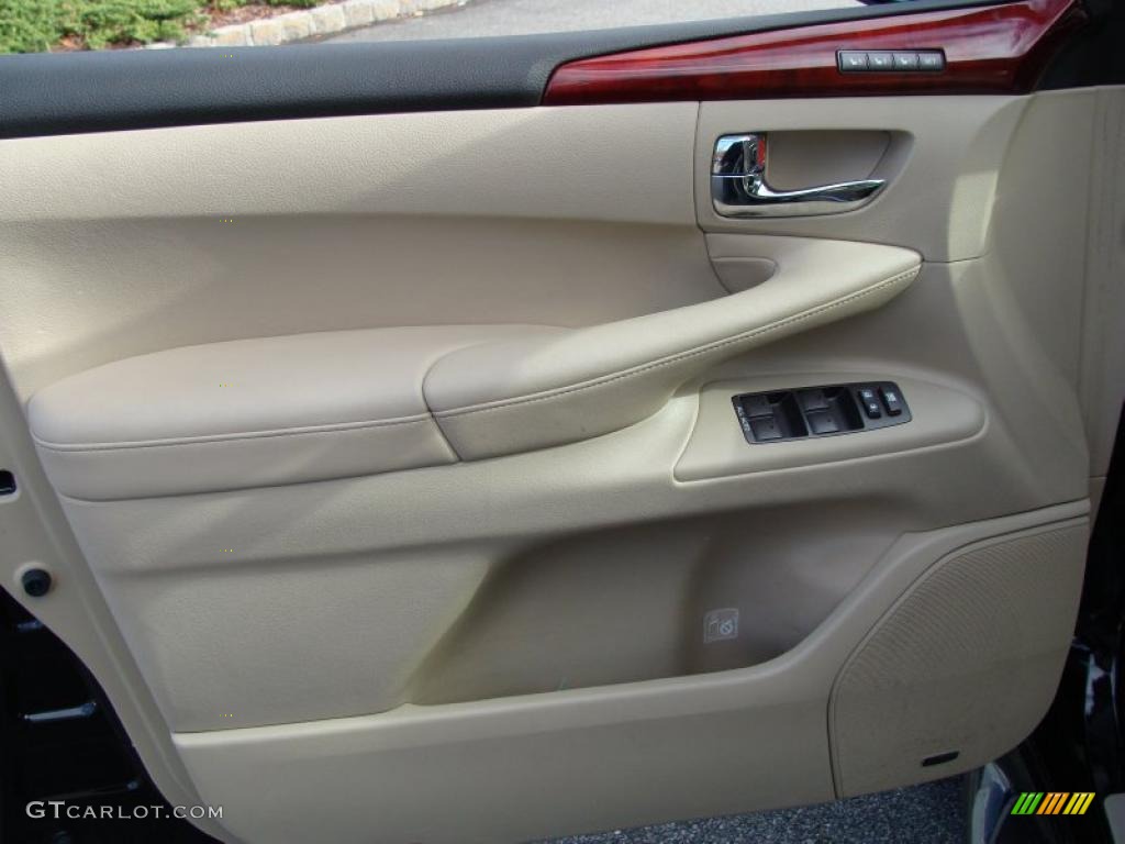 2008 LX 570 - Onyx Black / Cashmere photo #10