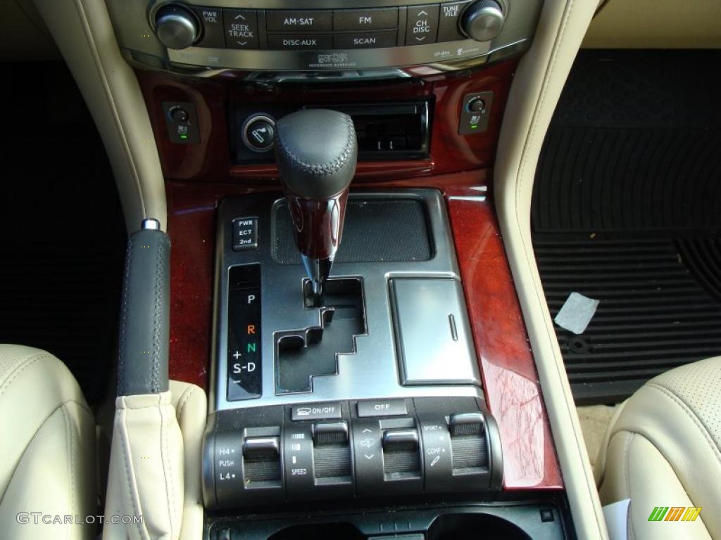 2008 LX 570 - Onyx Black / Cashmere photo #14
