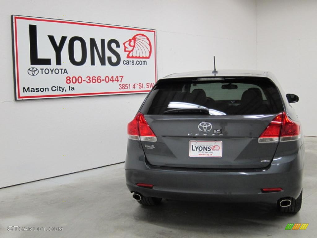 2010 Venza V6 AWD - Magnetic Gray Metallic / Gray photo #22