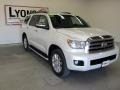 Blizzard White Pearl - Sequoia Platinum 4WD Photo No. 15