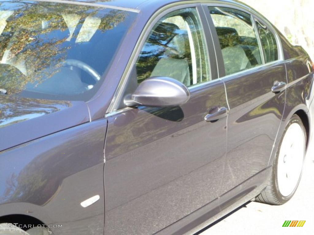 2008 3 Series 335i Sedan - Sparkling Graphite Metallic / Black photo #16