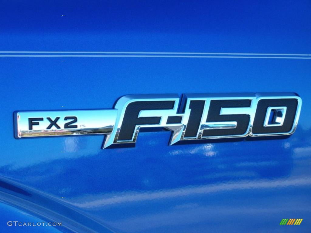 2010 F150 FX2 SuperCrew - Blue Flame Metallic / Black photo #4