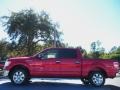 2010 Red Candy Metallic Ford F150 XLT SuperCrew  photo #2