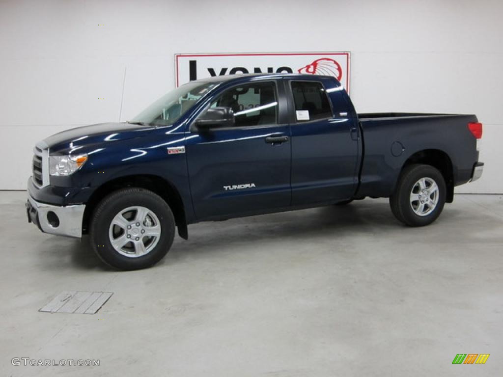 2011 Tundra SR5 Double Cab 4x4 - Nautical Blue / Graphite Gray photo #1