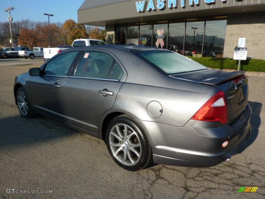 2010 Fusion SEL V6 AWD - Sterling Grey Metallic / Charcoal Black photo #2