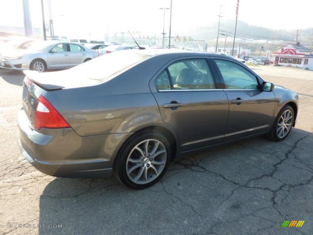 2010 Fusion SEL V6 AWD - Sterling Grey Metallic / Charcoal Black photo #4