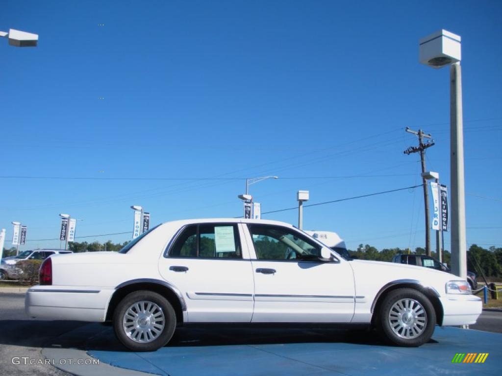 2006 Grand Marquis LS - Vibrant White / Medium Light Stone photo #6