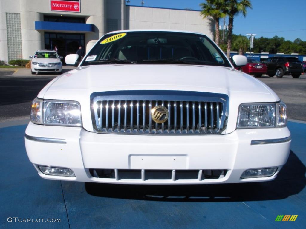 2006 Grand Marquis LS - Vibrant White / Medium Light Stone photo #8