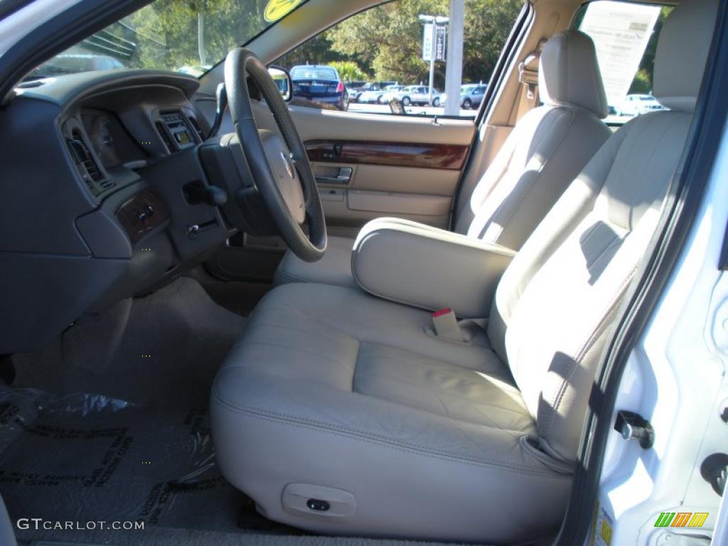 2006 Grand Marquis LS - Vibrant White / Medium Light Stone photo #11