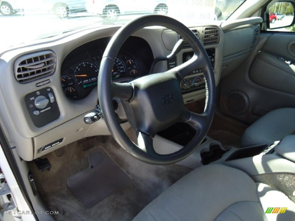 Medium Gray Interior 2003 Chevrolet S10 LS Extended Cab Photo #39551446