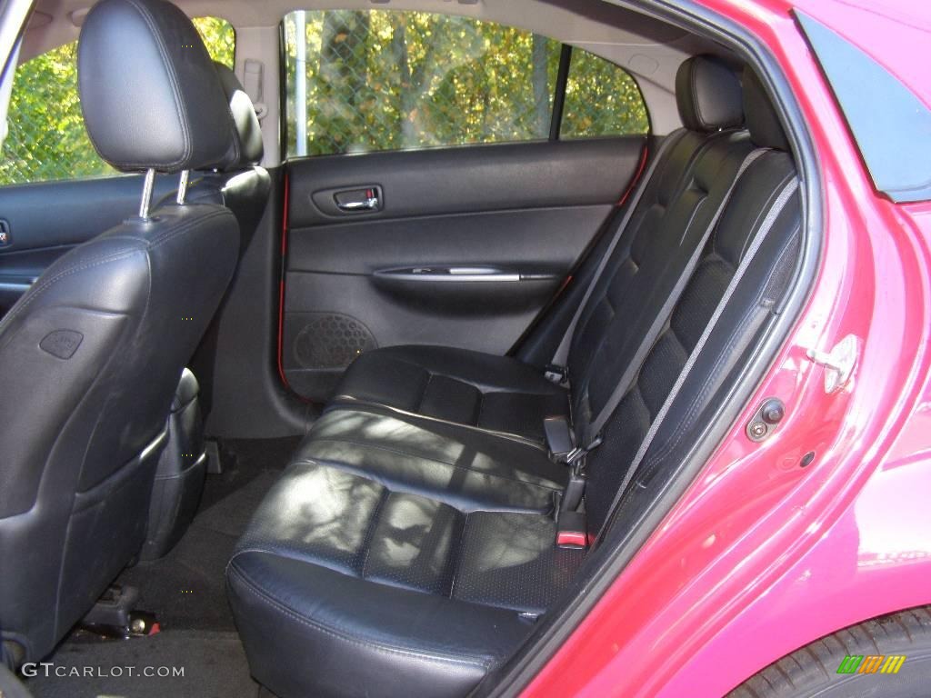 2005 MAZDA6 s Sport Hatchback - Volcanic Red / Black photo #6