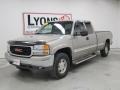 2001 Pewter Metallic GMC Sierra 1500 SLE Extended Cab 4x4  photo #18