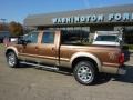 2011 Golden Bronze Metallic Ford F250 Super Duty Lariat Crew Cab 4x4  photo #2