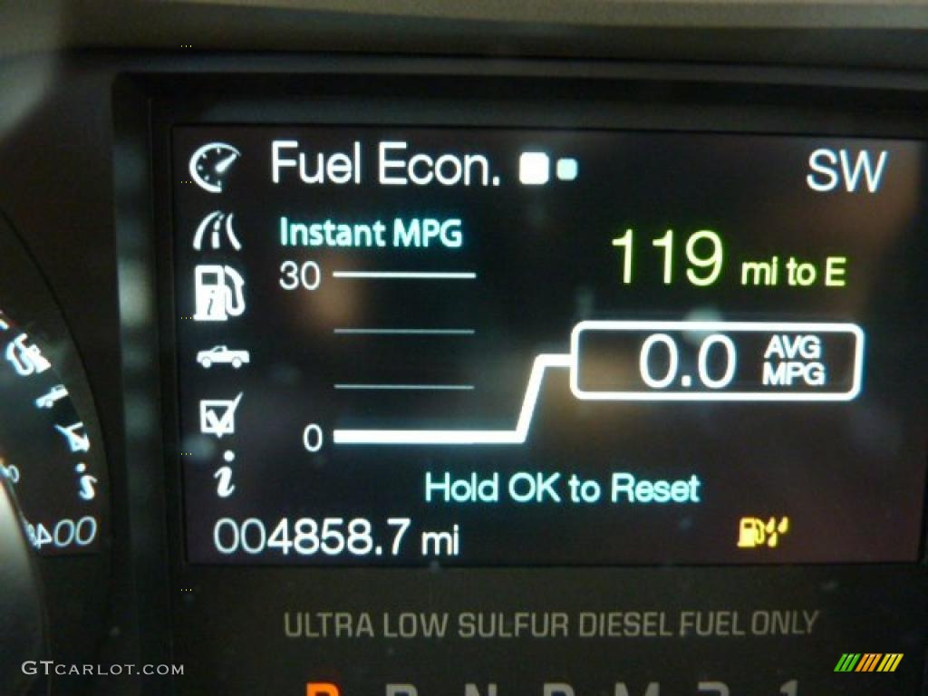 2011 Ford F250 Super Duty Lariat Crew Cab 4x4 Controls Photo #39552862