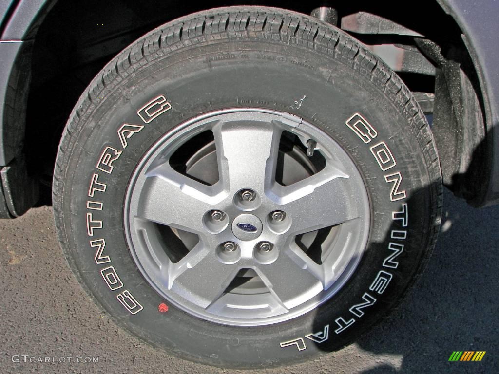 2008 Escape XLT V6 4WD - Tungsten Grey Metallic / Stone photo #9
