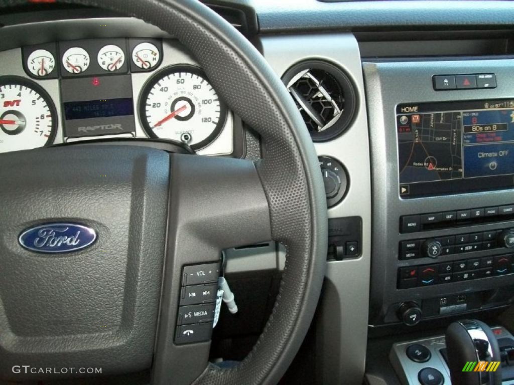 2010 F150 SVT Raptor SuperCab 4x4 - Tuxedo Black / Raptor Black photo #3