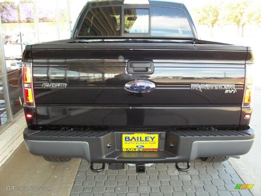 2010 F150 SVT Raptor SuperCab 4x4 - Tuxedo Black / Raptor Black photo #6