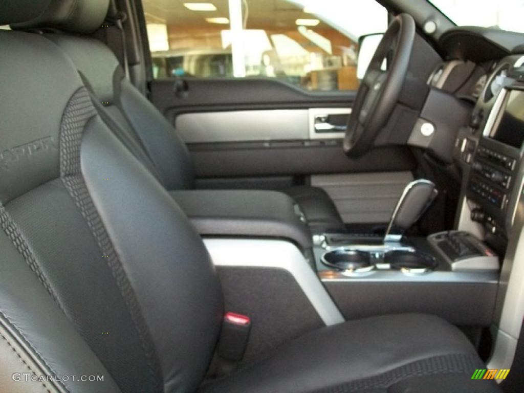 2010 F150 SVT Raptor SuperCab 4x4 - Tuxedo Black / Raptor Black photo #7
