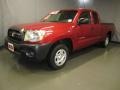 2007 Impulse Red Pearl Toyota Tacoma Access Cab  photo #1