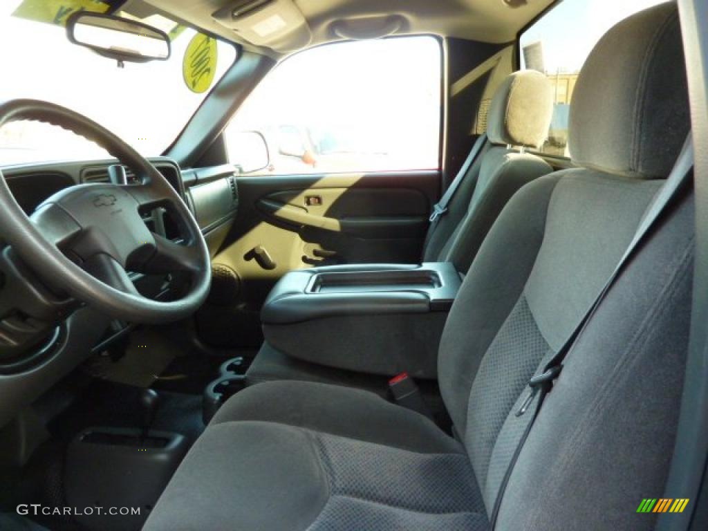 Dark Charcoal Interior 2007 Chevrolet Silverado 1500 Classic Regular Cab 4x4 Photo #39555119