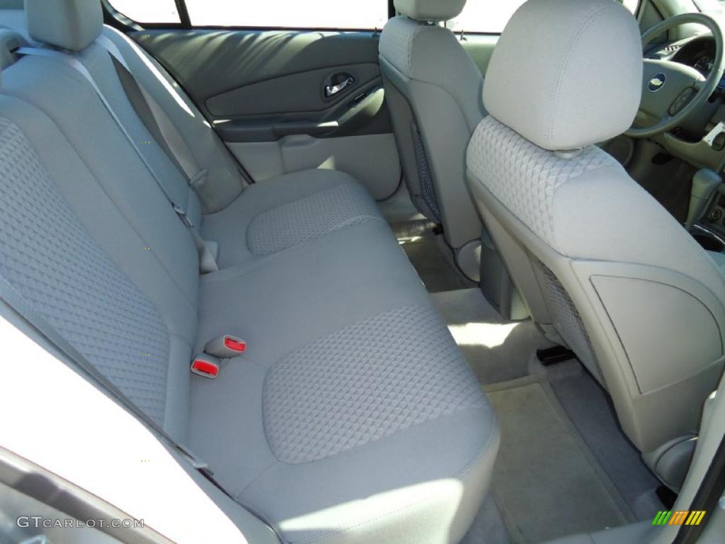 Titanium Gray Interior 2007 Chevrolet Malibu LT V6 Sedan Photo #39556031