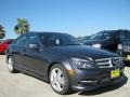 2011 Steel Grey Metallic Mercedes-Benz C 300 Sport  photo #1