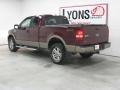 Dark Toreador Red Metallic - F150 Lariat SuperCab 4x4 Photo No. 25