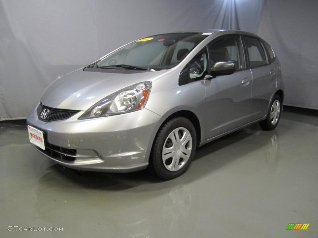 Storm Silver Metallic Honda Fit