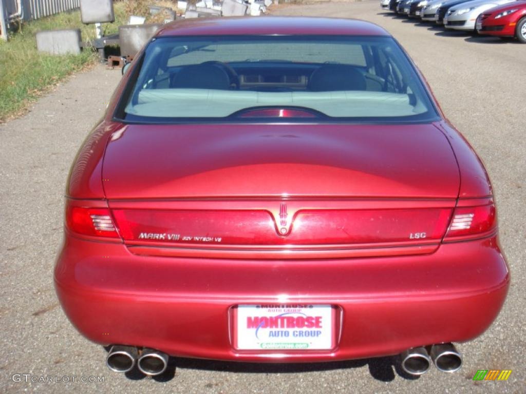 1997 Mark VIII LSC - Toreador Red Metallic / Light Graphite photo #8