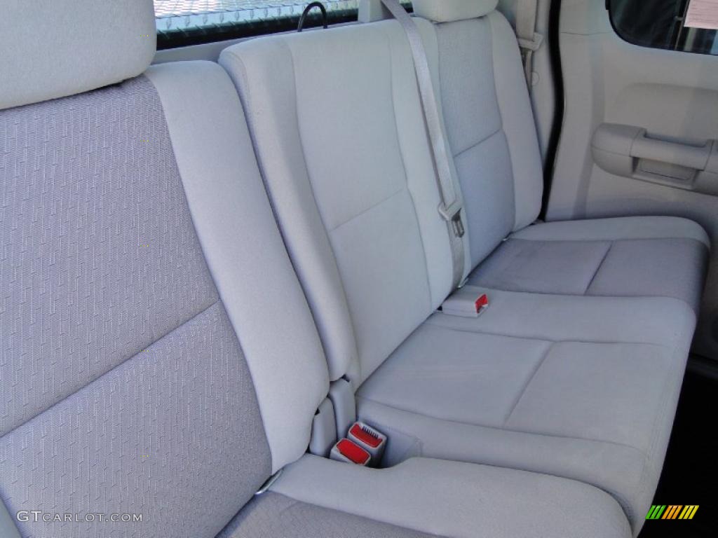 Light Titanium Interior 2009 Chevrolet Silverado 1500 LT Extended Cab Photo #39559875