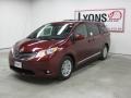 2011 Salsa Red Pearl Toyota Sienna XLE  photo #25