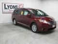 2011 Salsa Red Pearl Toyota Sienna XLE  photo #27